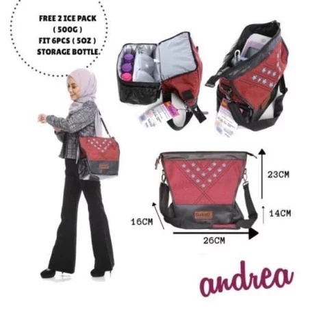 *ON SALE* Gabag Cooler Bag Tas Pendingin Asi Bayi - Chlora / Andrea