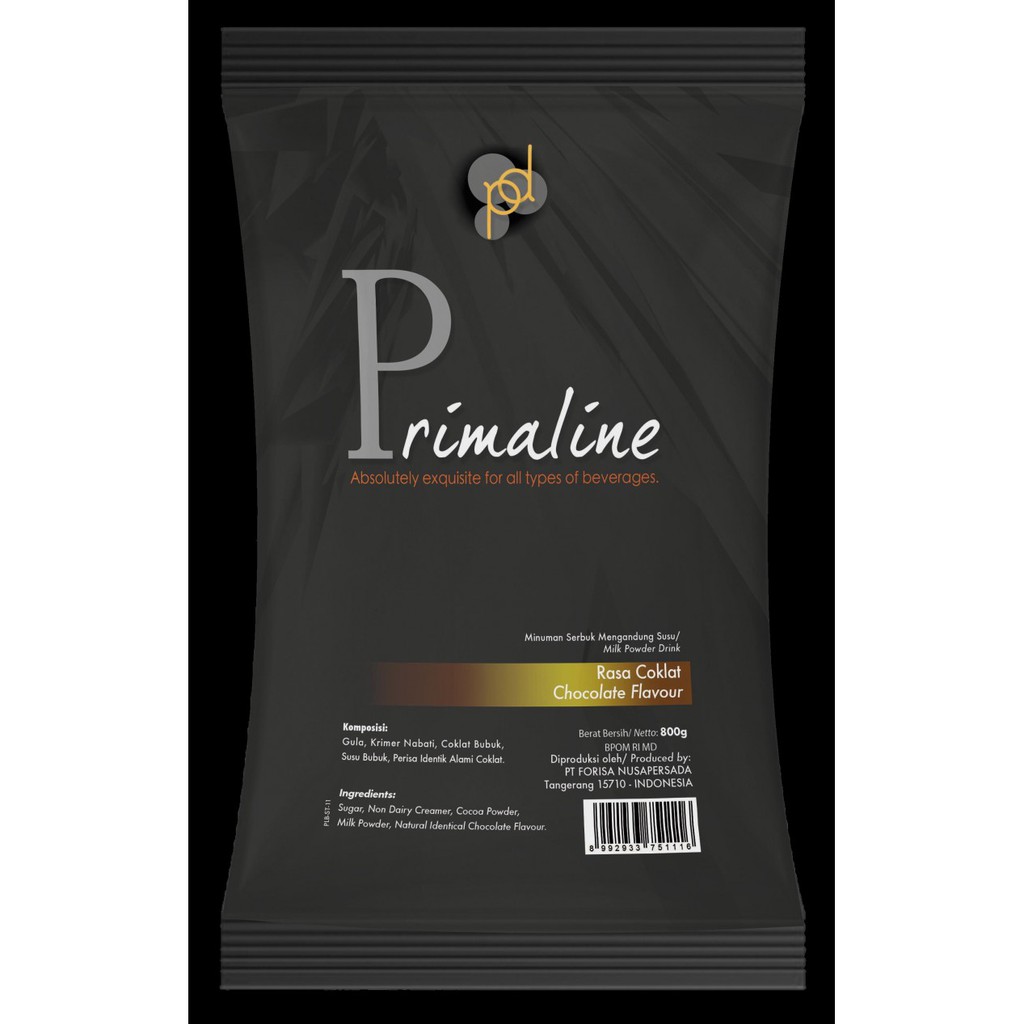 Primaline Minuman Serbuk 800 gr (Forisa) | Mutiara Tapioka Maisy (bubble/ boba)