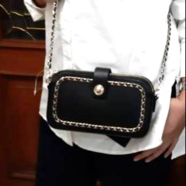 Zara Woman Sling Bag with Chain