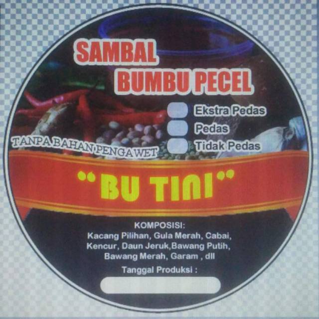 

Bumbu pecel tanpa bahan pengawet selalu ready ada 3 varians rasa