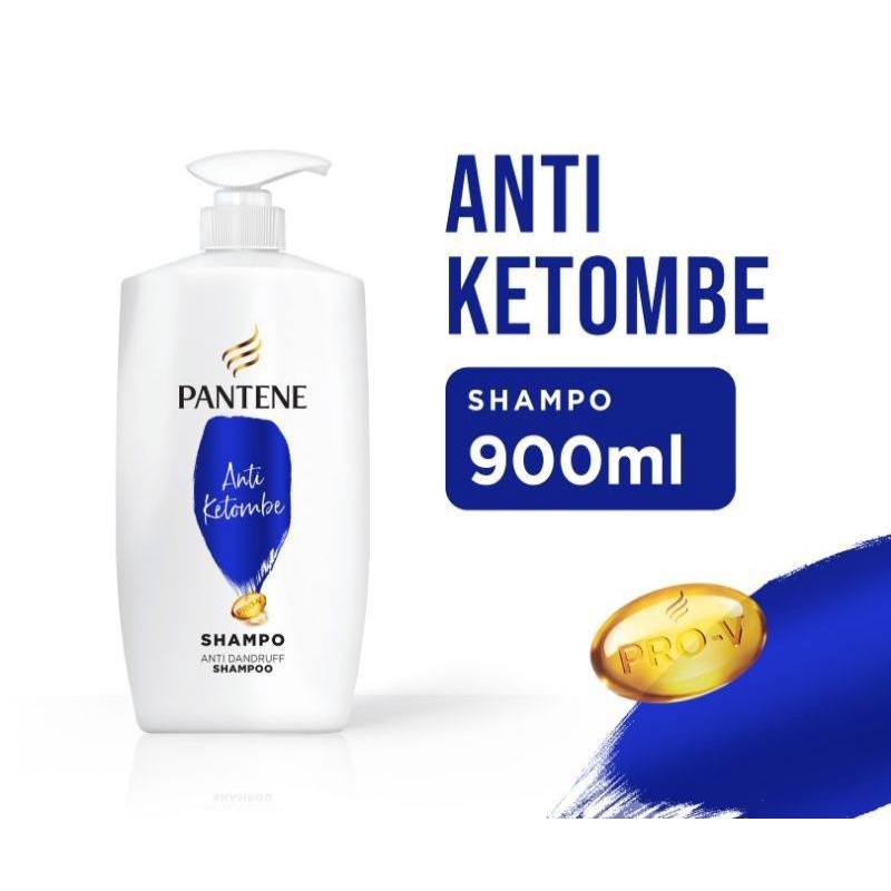 Shampo Pantene 900ml / Pantene Shampoo Anti Ketombe, Rambut Rontok, Anti Lepek-Anti Ketombe