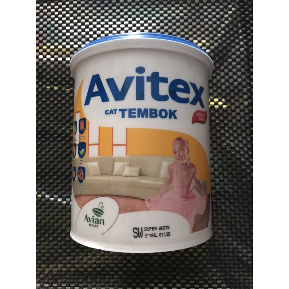 Cat Tembok AVITEX Avian 1 KG ( PUTIH )