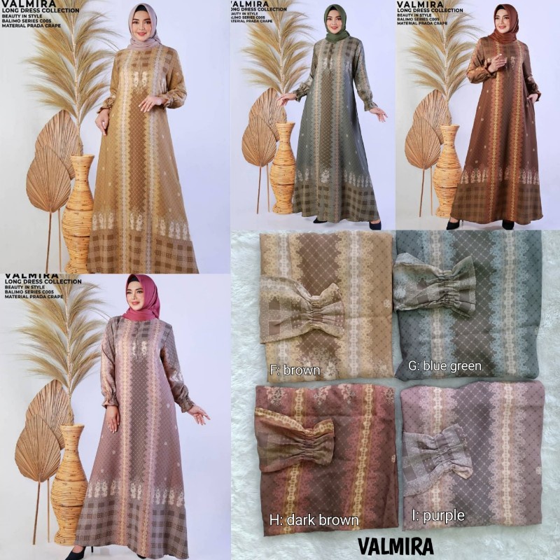 VALMIRA BY BALIMO COLLECTION (Gamis syari, gamis pesta, gamis busui, dress pesta, gamis simple, gami