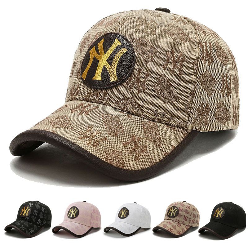 Topi Baseball NY-8 Import Pria dan Wanita Casual