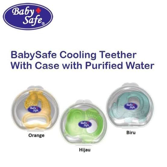 BABY SAFE - COOLING TEETHER WITH CASE WITH PURIFIED WATER (TT005)