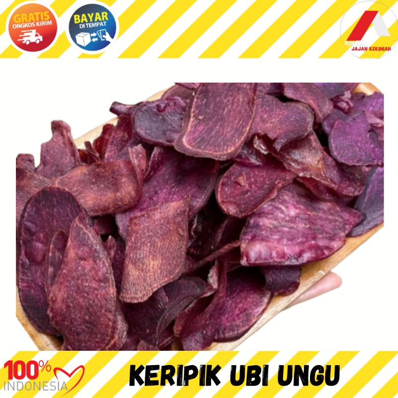 KERIPIK UBI UNGU / KERIPIK UBI MANIS