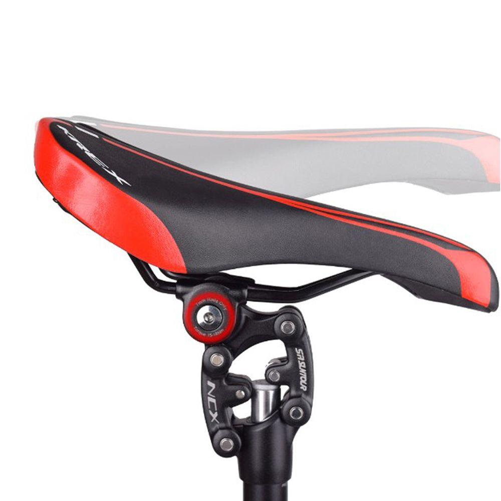 Lanfy Seatpost Sepeda 350mm Perlindungan Debu Shock Absorber Seat Tube Aksesoris Jajar Genjang Konstruksi Protection Case Seat Tube Clamp Suspensi Seat Post