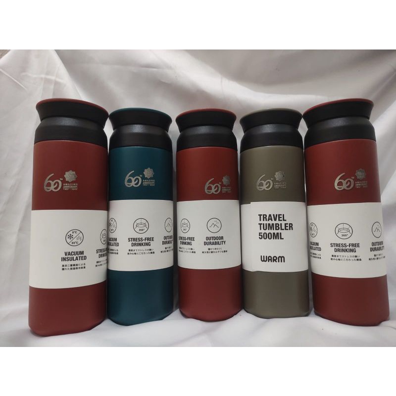 Tumbler Viva Termos Tahan Panas Dingin Stainless Steel Travel 500 ml