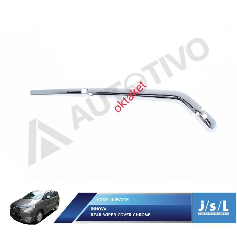 cover wiper Innova / Fortuner chrome jsl