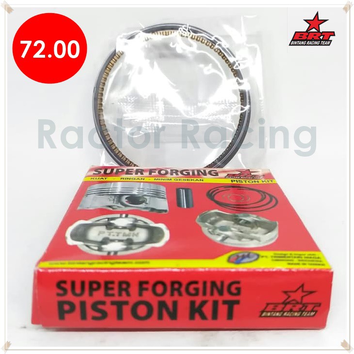 SUPER FORGING RING PISTON SEKER SEHER BRT 72.00 mm BRT