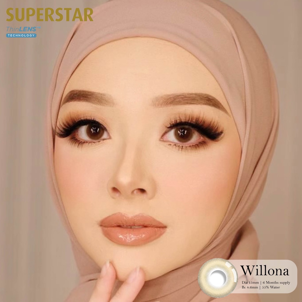 Superstar Willona lensa warna softlens premium