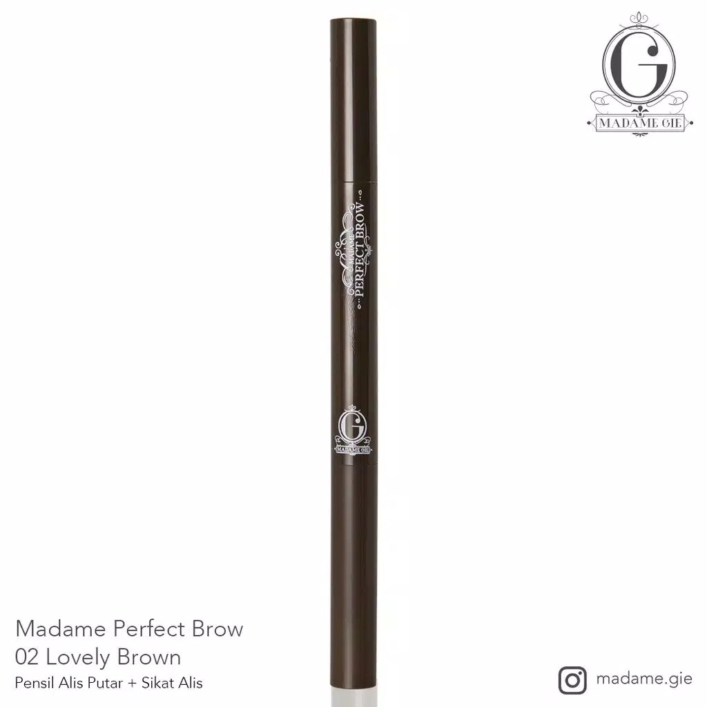 Madame Gie Madame Perfect Brow / Supa Fine Thin Eyebrow Mechanic Original BPOM
