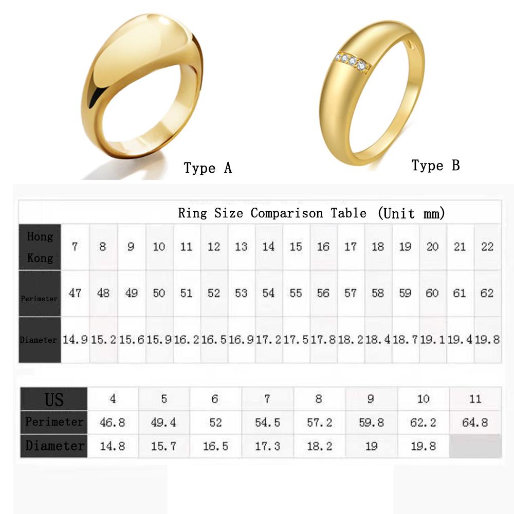 Lily Chunky Cincin Perhiasan Pernikahan Romantis Jari Mode Geometris