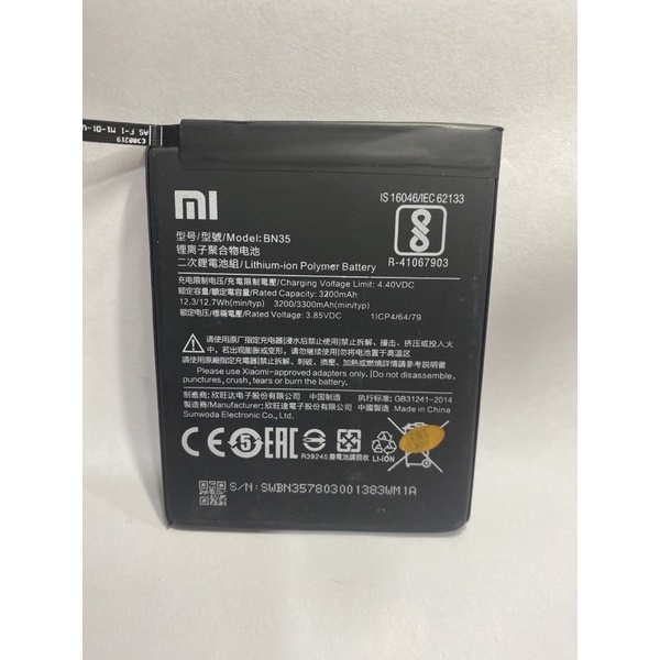 Battery / Bat xiaomi BN35 for redmi 5