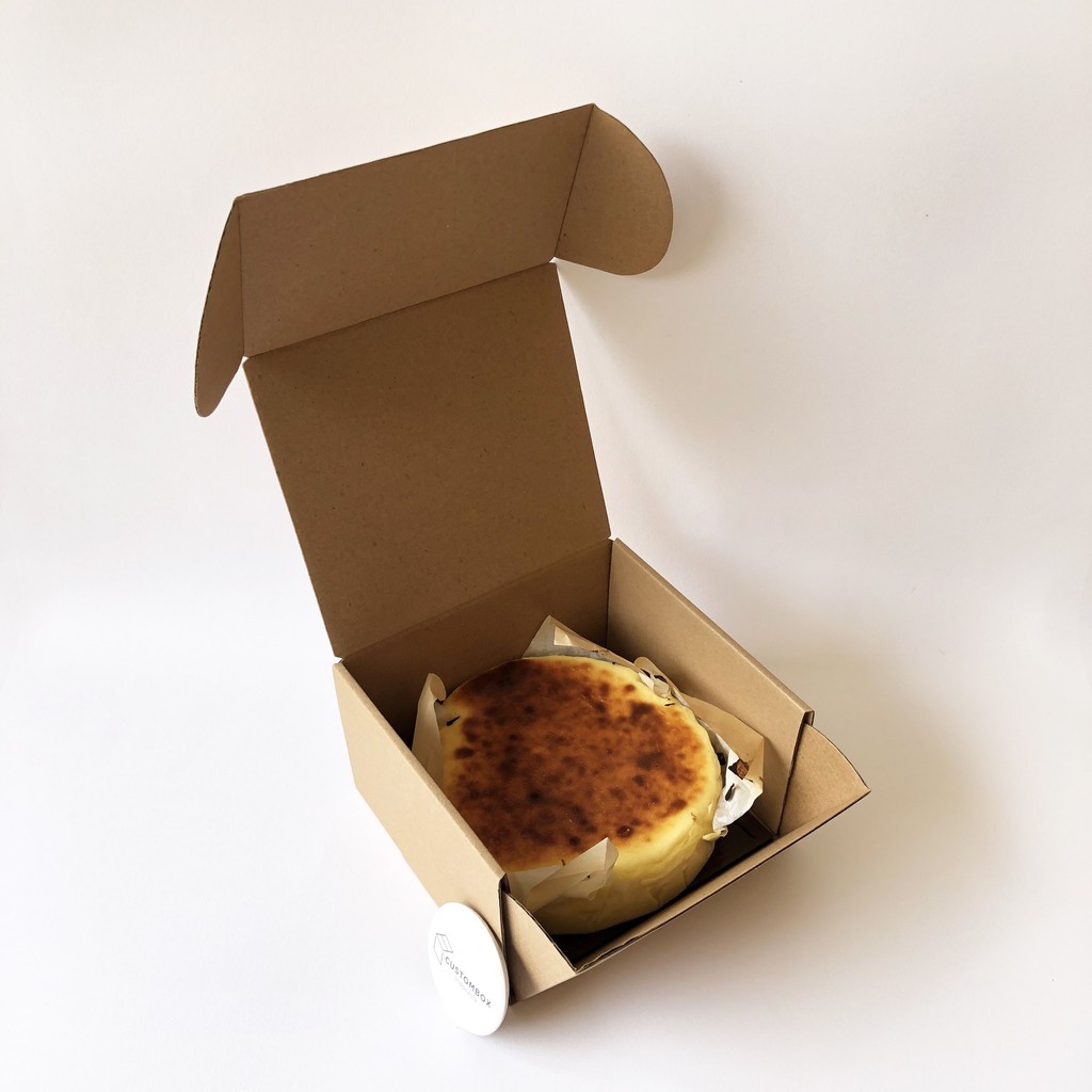 Kotak Kue 16cm |Dus Cake Kue Bolu Roti Brownies Lapis (16.0x16.0x9.0 cm)