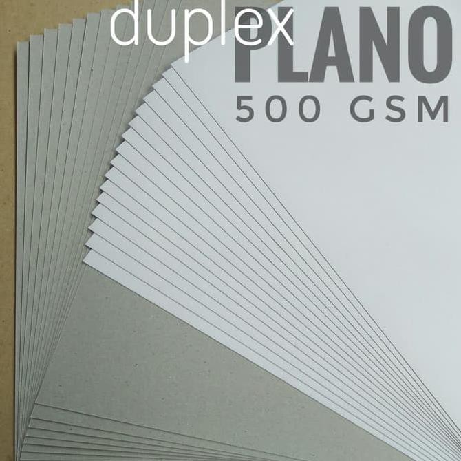 

kertas Duplek Duplex 500 gsm Ukuran Plano. 79 cm X 109 cm