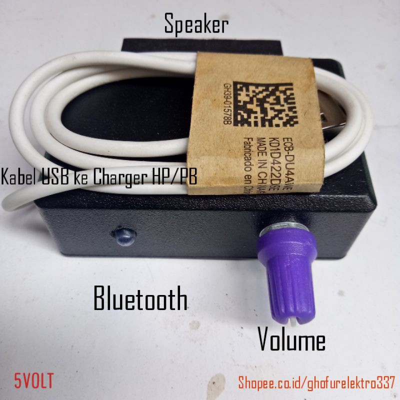 Ampli mini 5v Bluetooth Class D