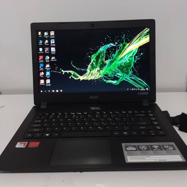 Acer Aspire A314-21 AMD A9-9420e Ram4GB HDD1TB 14" Second
