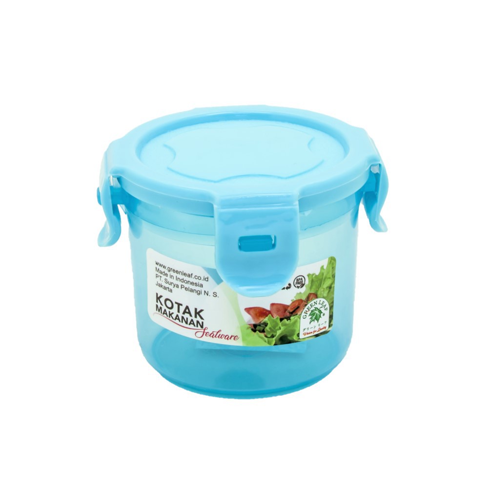 [Hazelcare] Green Leaf Greenleaf Tempat Kotak Makan / Toples Container Sealware Lock 4 230 ml 230ml 330 ml 330ml 7171 / Green Leaf Greenleaf Lunch Box Florimel 720ml 720 ml 7323 Kotak Makanan