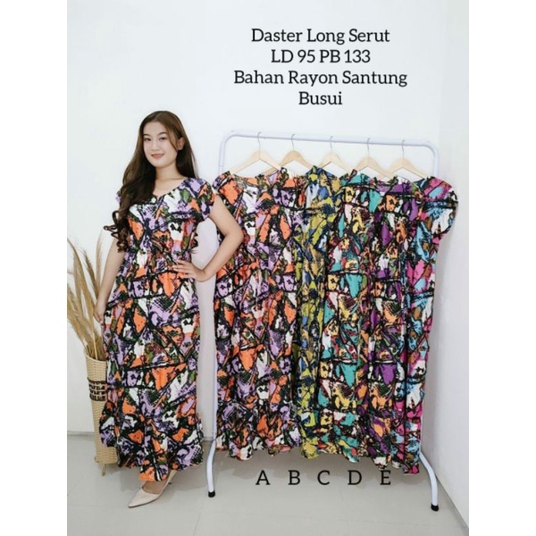 GROSIR DASTER SIDOARJO DASTER BALI DASTER LONG SERUT TERMURAH