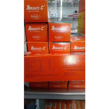 ARKAVIT-C SUPLEMEN VITAMIN (isi 10strip)