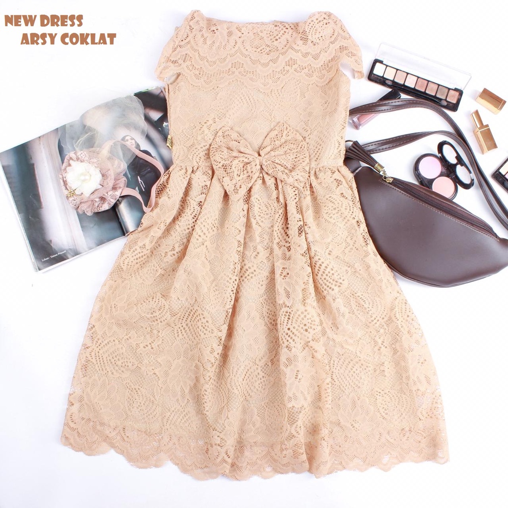 Dress Arsy Anak Unik/Gaun Pesta/Dress Anak