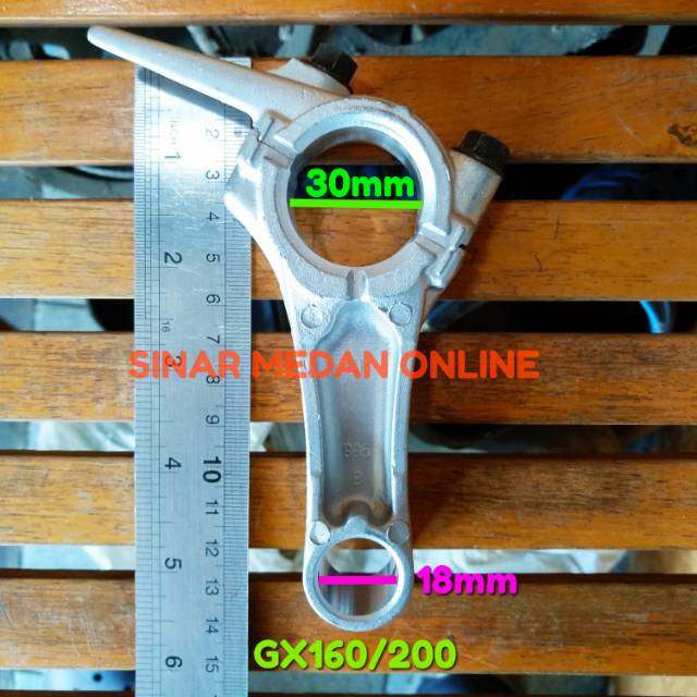 GX160 GX200 Stang Seher - Connecting Rod - Tiang Sokar