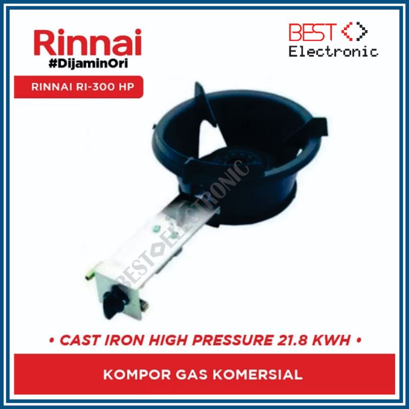 Kompor mawar rinai rinnai RI 300 HP HIGH PRESURE kompor 1 tungku