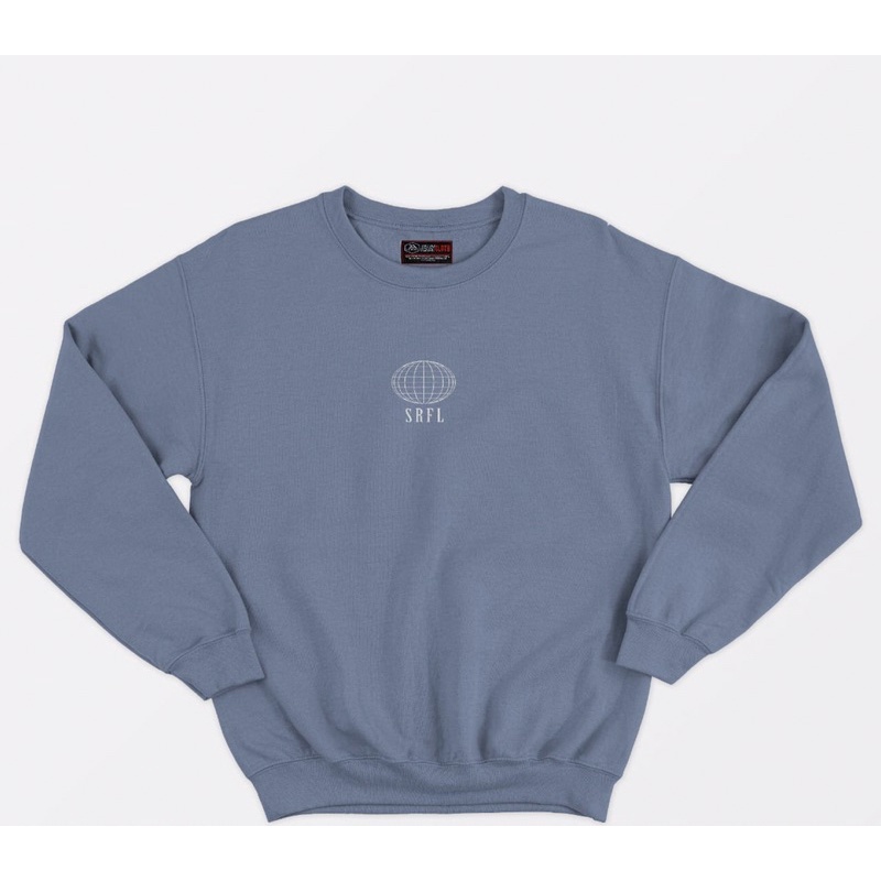 Sweater Crewneck Polos basic Logo SRFL Oversize / Jumbo