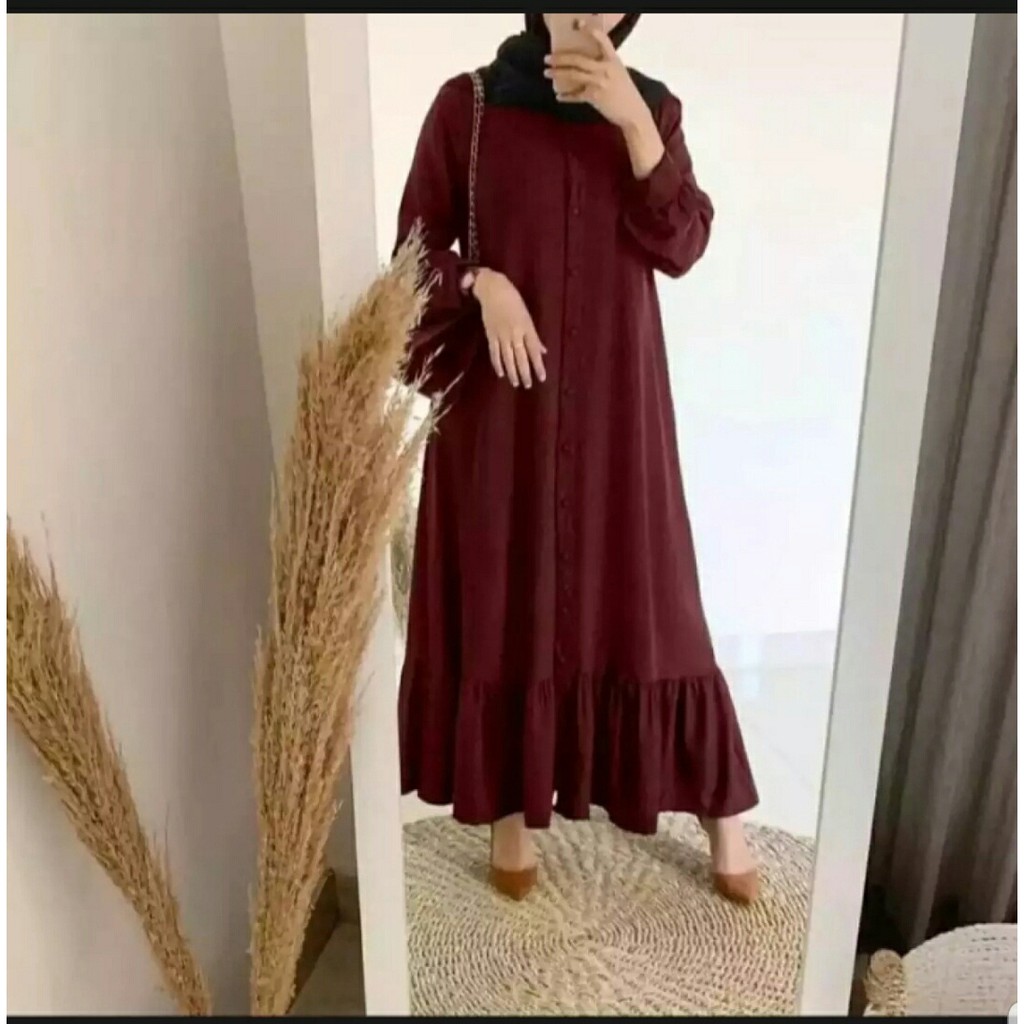 Dress Selka - Pakaian Wanita - Dress Muslim Wanita Terbaru