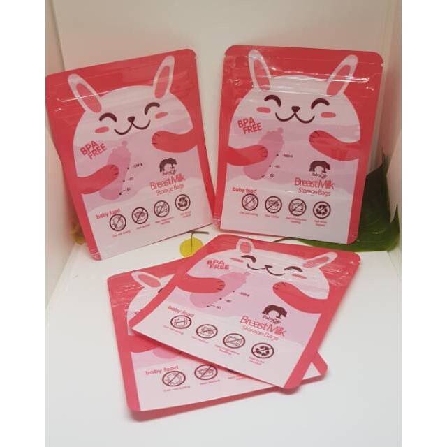 Kantong ASI Breastmilk Storage Bag Double Zipper  P36