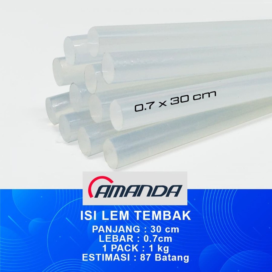 

isi ulang lem lilin refil lem tembak kecil glue gan refill= 100 pcs Paling Murah