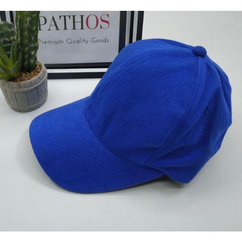 Topi polos bahan rapel tebal//topi custom bahan bagus//aksesories fashion