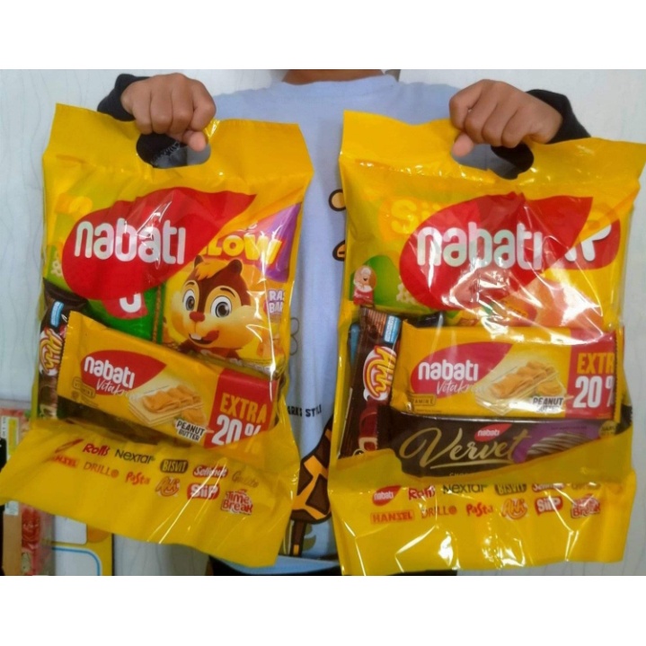 

Paket nabati Snack ulang tahun