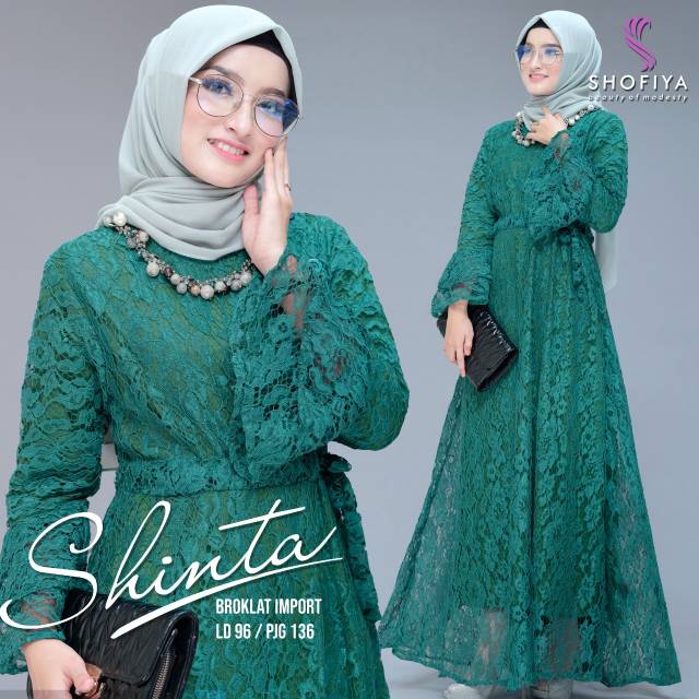 [READY IJO BOTOL] Shinta Dress ori by SHOFIYA