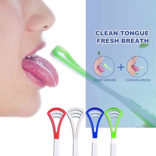Image of [ACQ] Sikat Pembersih Lidah Alat Sika Lidah 2 Fungsi Tongue Cleaner