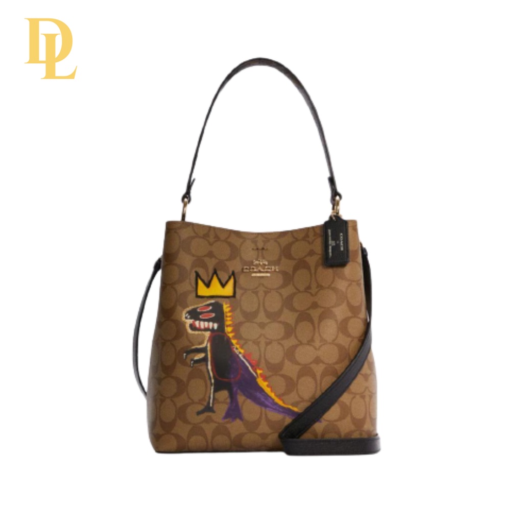 Coach X Jean Michel Basquiat Small Town Bucket Bag 21 cm (C5787)