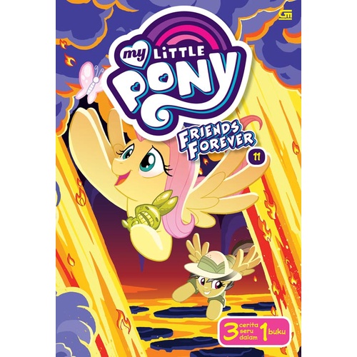 BUKU ANAK  MY LITTLE PONY FRIENDS  FOREVER#11  KUDA PONY  BUKU LITTLE PONY  BUKU STIKER