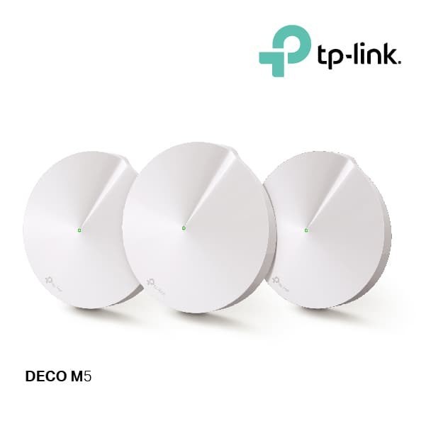 TP-Link DECO M5 AC1300 Whole Home Mesh Wi-Fi System (3-Pack) - DECO M5