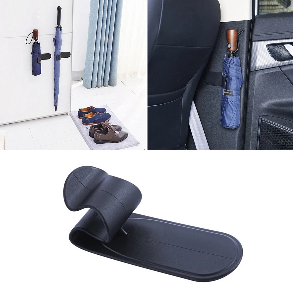 [New Home Portable Self Adhesive Umbrella Fixing Rack ][Car Umbrella Storage Adhesive Umbrella Hooks][ Car Seat  Fastener Racks][Umbrella  Wall Mounted Nail-Free Space Saving Storage Rack Drain]