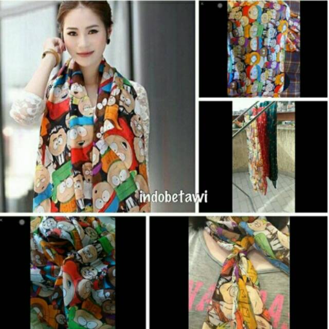 Pashmina Scarf Syal Import