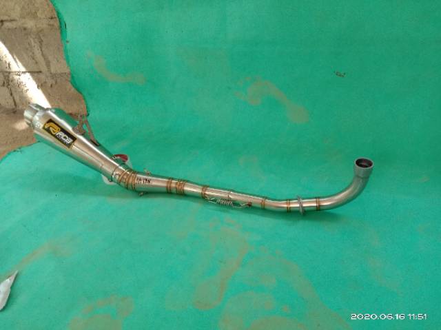 KNALPOT RCB CORNELO FOR ALL BEBEK LEHER NETRAL JUPITER Z SUPRA VEGA R/ZR C70 KHARISMA