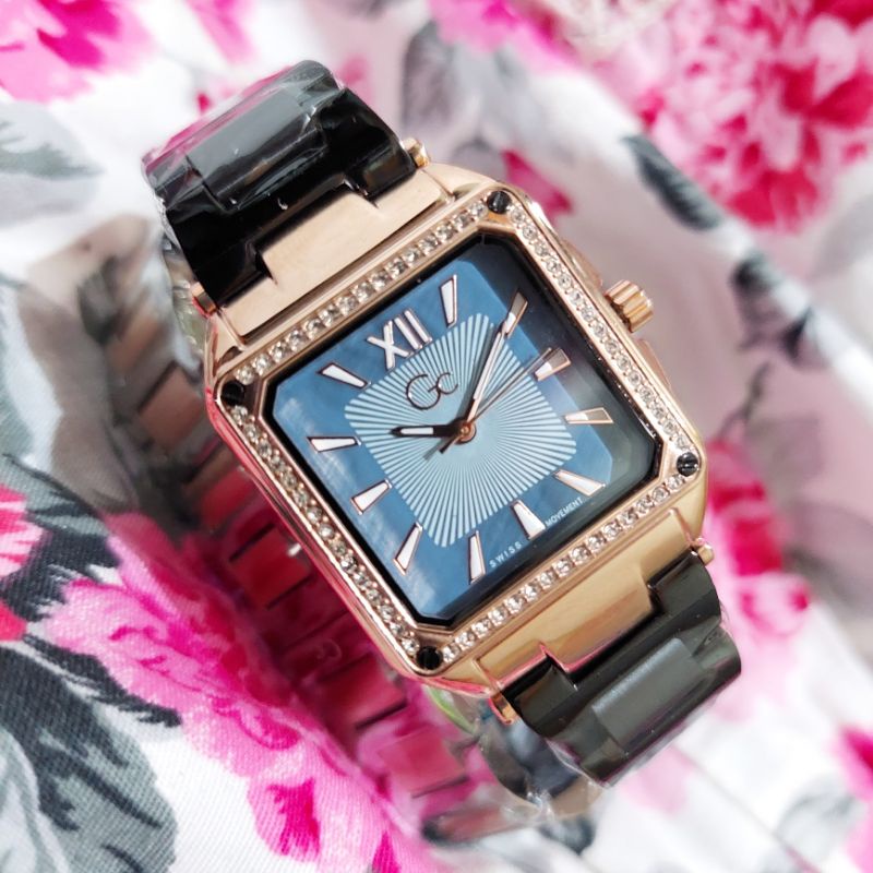 Jam Tangan Wanita Guess Collection GC Y85002L1MF Black Original