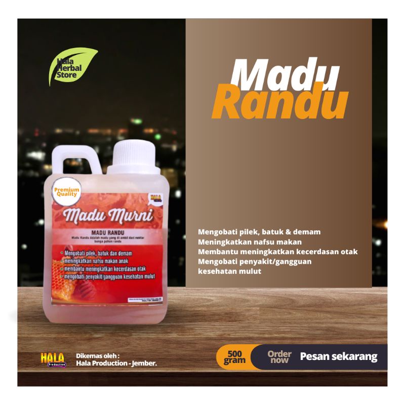 

madu randu / madu 100% murni