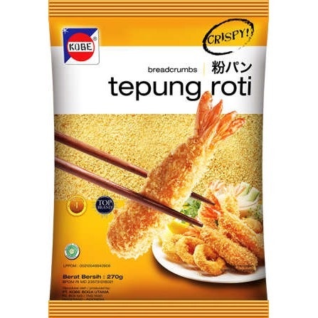 

Kobe Tepung Roti Crispy / Panir / Breadcrumbs 200gr