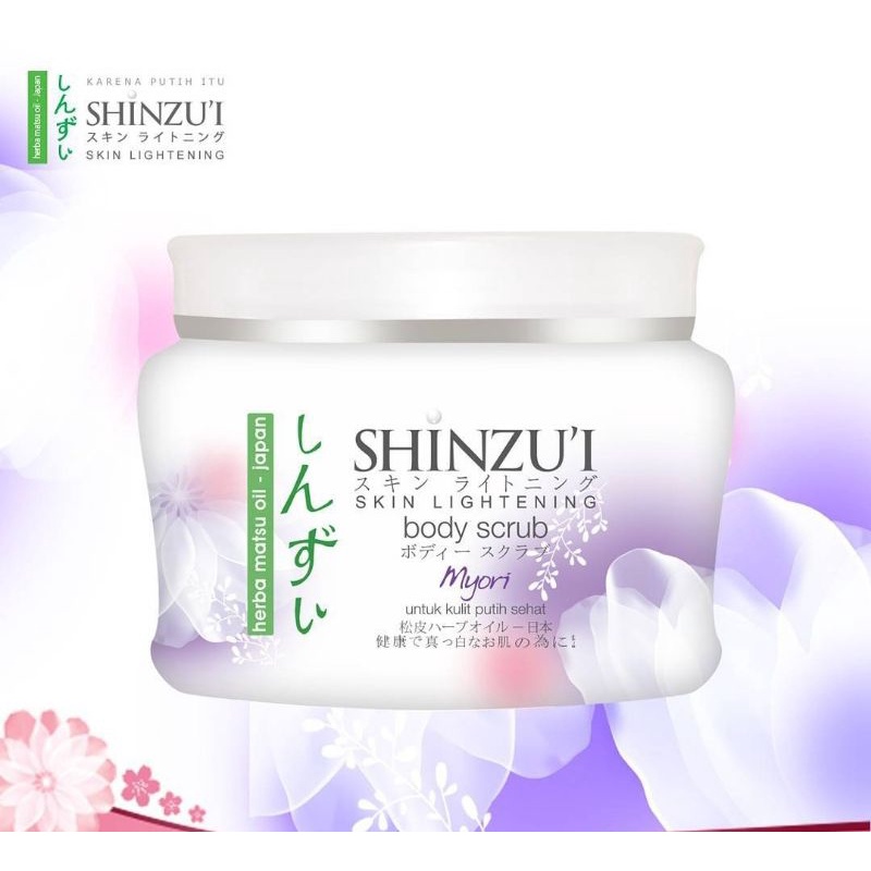 [BPOM] Shinzu'i Skin Lightening Body Scrub -120gr - 200gr - Lulur - Shinzui