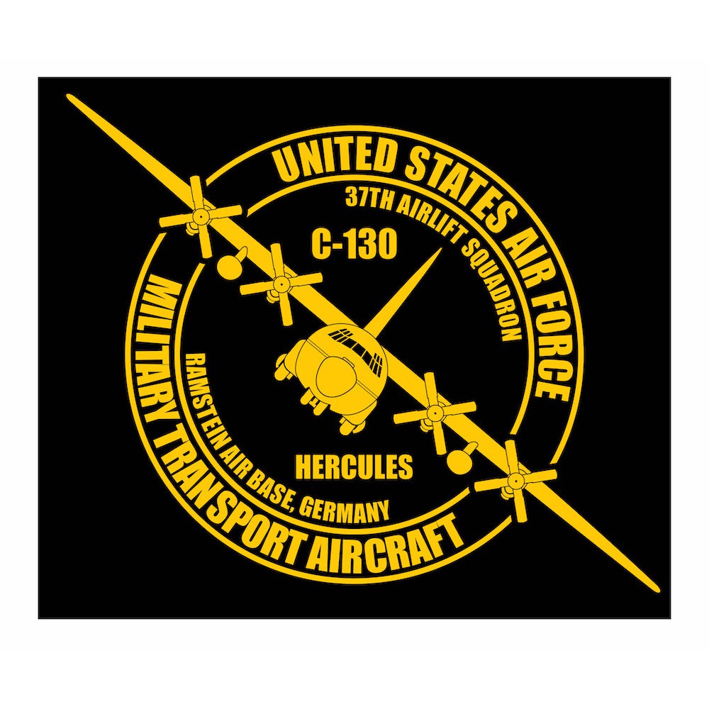 C-130 Hercules Cutting Sticker