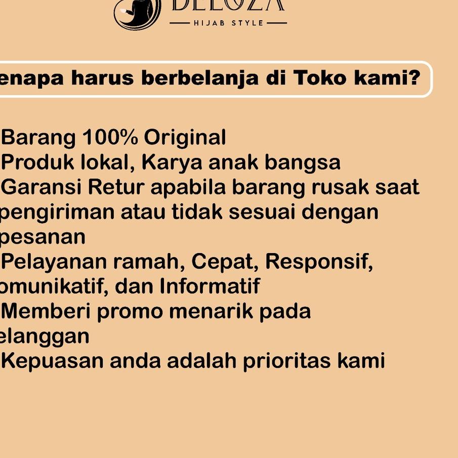 Update - Deloza Basic Oversized Kaos Polos NonBusui Hijab Friendly Lengan 7/8