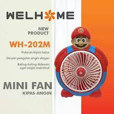 Kipas Angin Karakter Super Mario Bross WH-202M