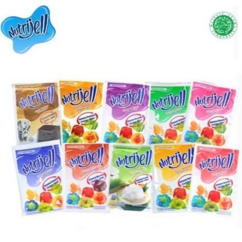 

Nutrijell Jelly Powder All Varian Aneka Buah